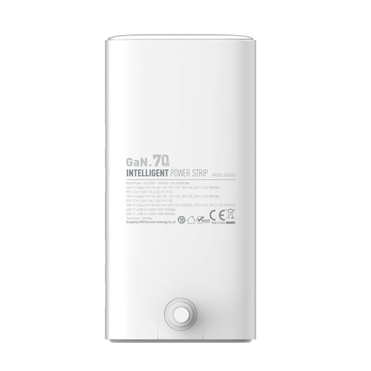 LDNIO 70W Multifunctional Universal Desktop Power Adapter #SC4383 – view 4