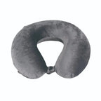 Pure Memory Foam Travel Neck Pillow – Grey