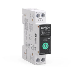 قاطع دائرة ذكي 63A WIFI Rail مع وظيفة القياس