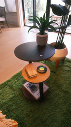 La Caza Cali Glownest Bedside Table Floor Lamp – in a room