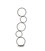 Minimalist Circular Floor Lamp – view 7