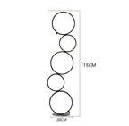 Minimalist Circular Floor Lamp – view 9