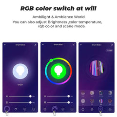 Tuya Smart Wifi 10W RGB E27 Bulb 1000lm