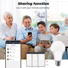 Tuya Smart Wifi 10W RGB E27 Bulb 1000lm