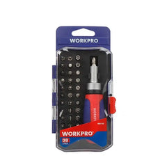 WORKPRO 38 Piece Ratchet Screwdriver Set #WP200517