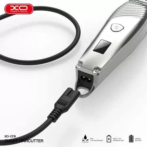 XO Rechargeable IPX6 Smart Haircutter #CF9 - Buyrouth