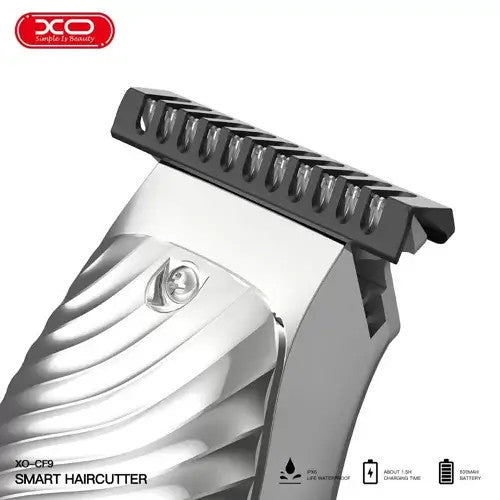 XO Rechargeable IPX6 Smart Haircutter #CF9 - Buyrouth