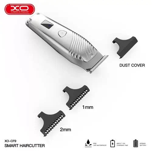 XO Rechargeable IPX6 Smart Haircutter #CF9 - Buyrouth