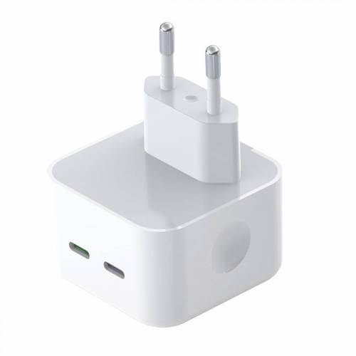 XO 35W Dual Port Charger with Type C to Lightning Cable #L102