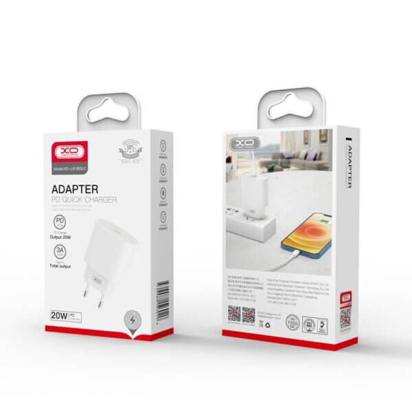 XO PD20W Type-C Fast Charging Adapter #L81B – view 3