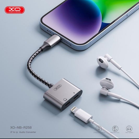 XO Lightning Audio Cable and Charger #R258A