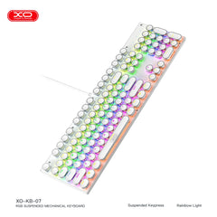 XO RGB Suspended Mechanical Wired Keyboard #KB07