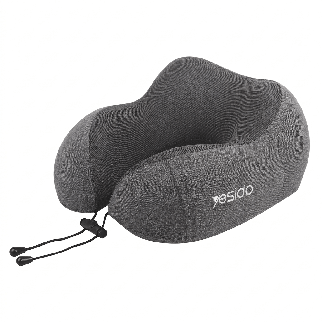 Yesido Ergonomic Travel Memory Foam Neck Pillow #MG17