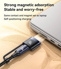 Yesido 240W Type-C To Type-C & MagSafe 3 Charging Cable #CA197