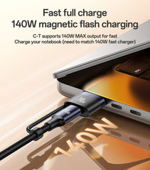 Yesido 240W Type-C To Type-C & MagSafe 3 Charging Cable #CA197
