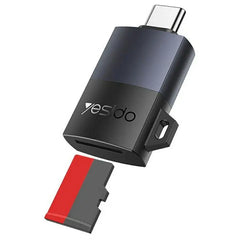 Yesido USB-C TF Card Reader with Lanyard #GS37
