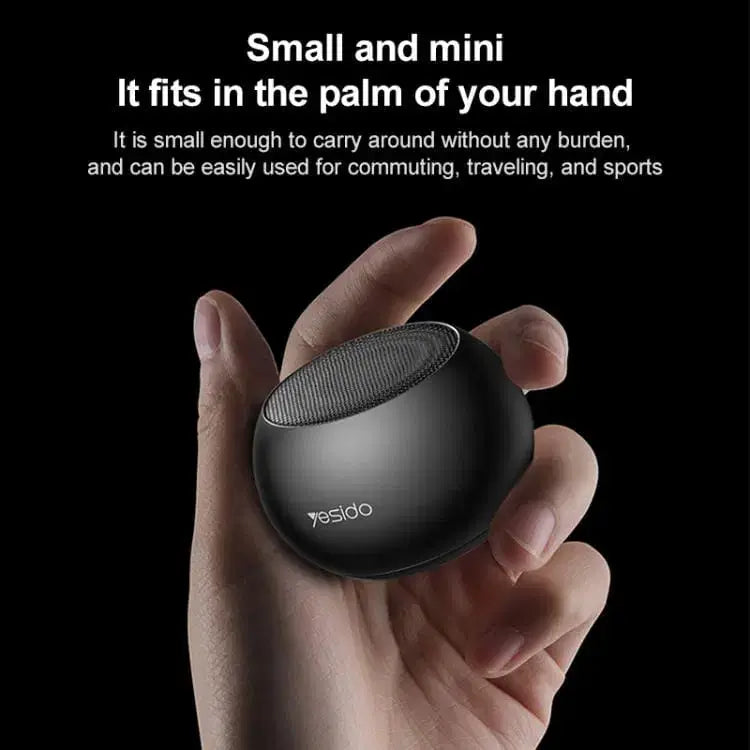 Yesido Aluminum Alloy Wireless Mini Speaker #YSW33 – view 3
