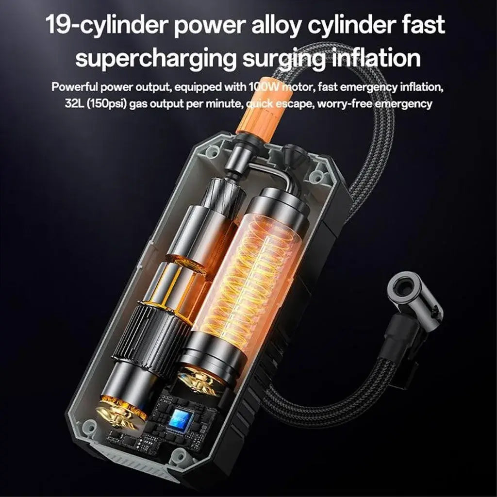 Yesido 150PSI Cordless Tire Inflator #VC12 – view 3