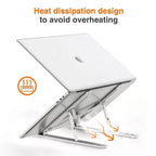 Adjustable Aluminum Laptop Stand Holder – view 2