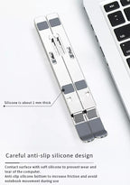 Adjustable Aluminum Laptop Stand Holder – view 4