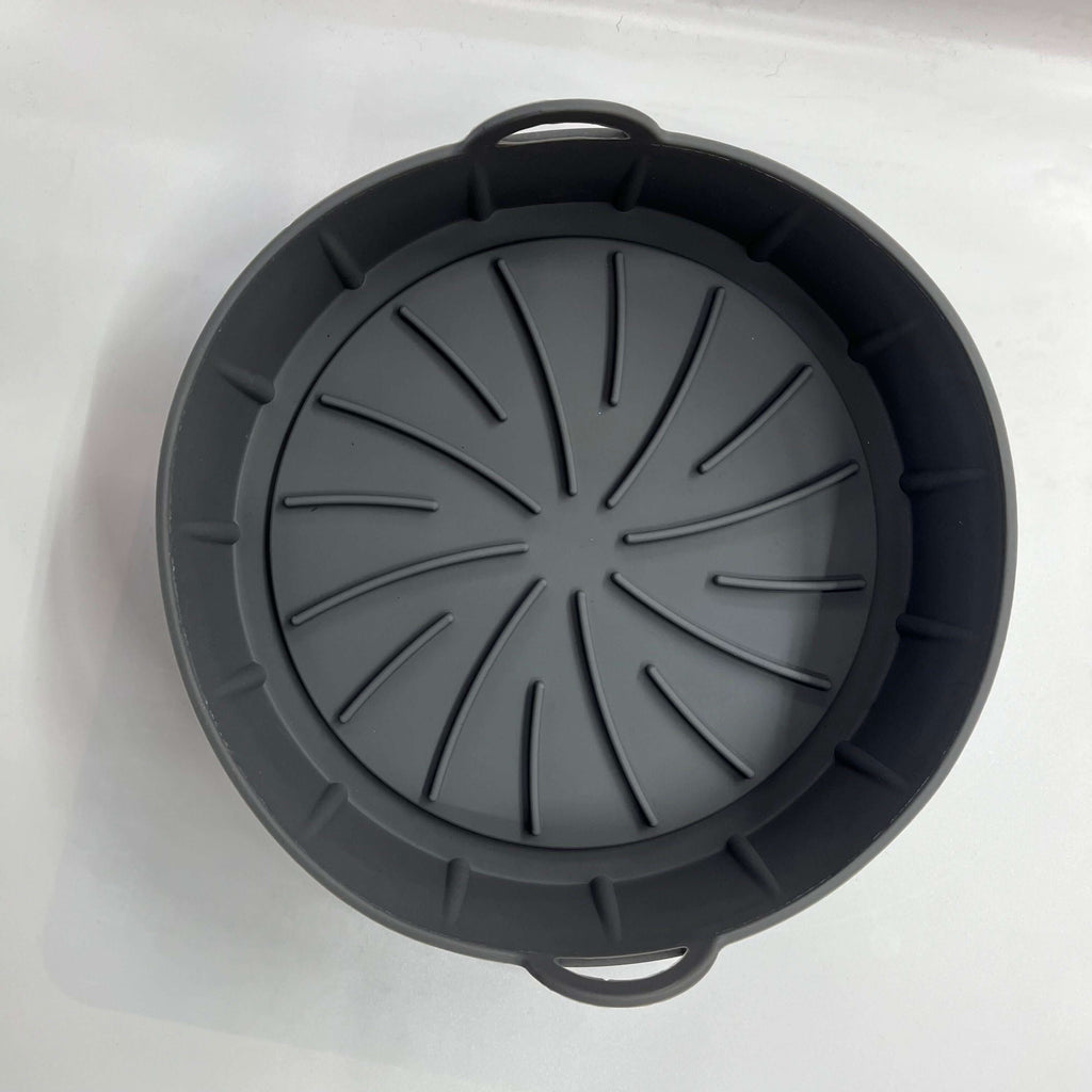 19cm Silicone Reusable Air Fryer Round Basket