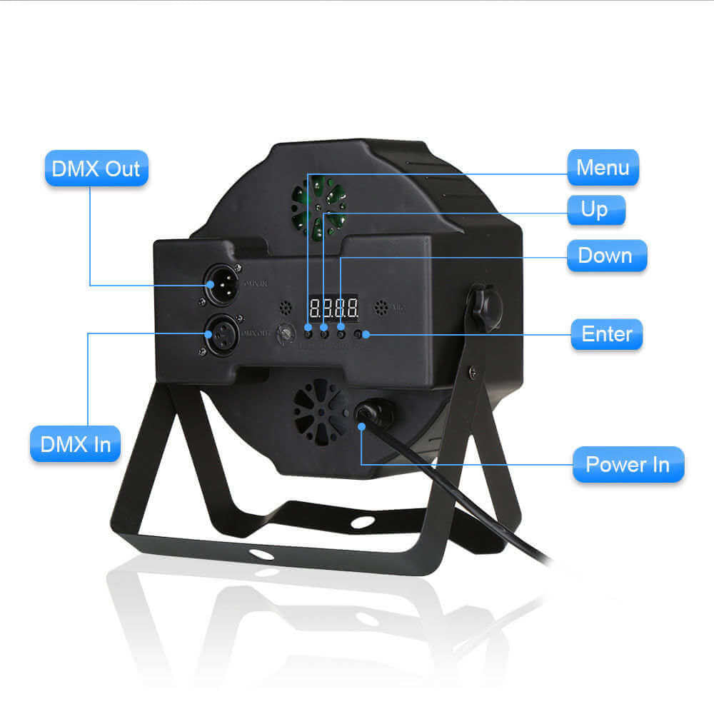 RGB 36 LED DMX Sound Activated Indoor Party Light – view 7