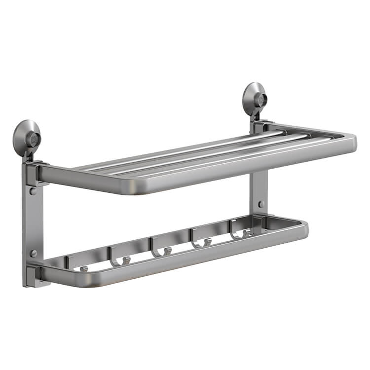 TAILI Space3.0 Double Folding Bath Towel Holder #AW837 – view 2