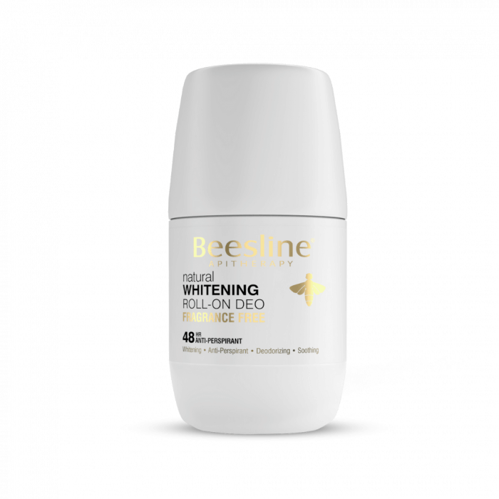 Whitening Roll-On Deodorant - Fragrance Free - Beesline