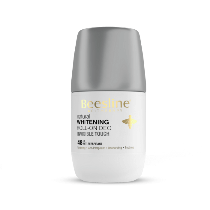 Whitening Roll-On Deodorant - Invisible Touch - Beesline