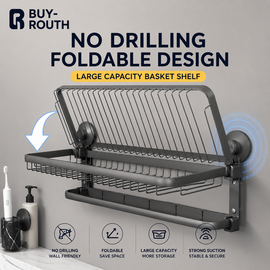 TAILI Space3.0 Double Folding Bath Towel Rack #AW914