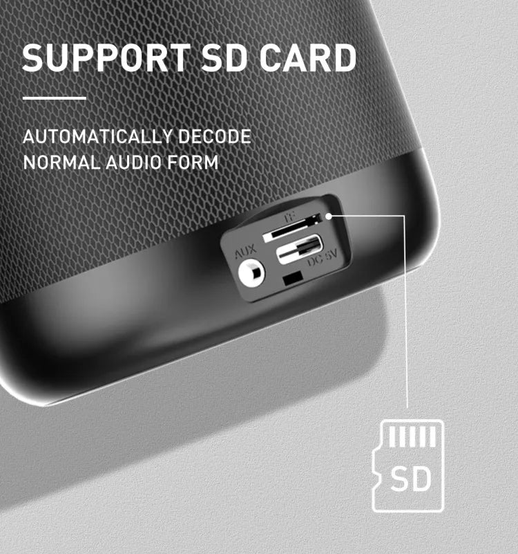 LDNIO Portable Wireless Bluetooth Speaker #BTS12 – view 4