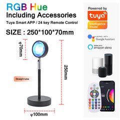 Tuya Smart Sunset Projection Lamp