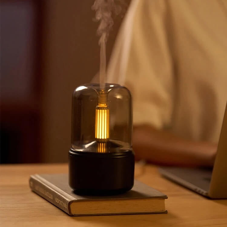 Ultrasonic Candlelight Aroma Diffuser - Buyrouth