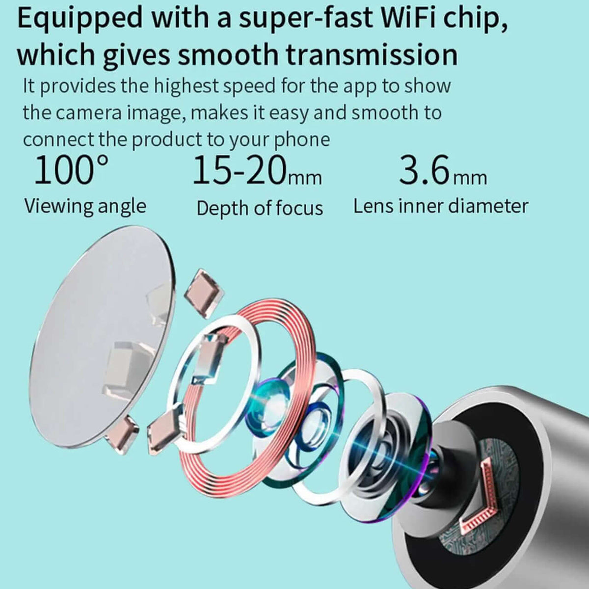Smart Visual Camera Ear Cleaner Wax Removal Tool – view 2