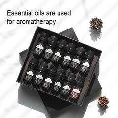 Pure Essential Oils Set of 12 - Buyrouth