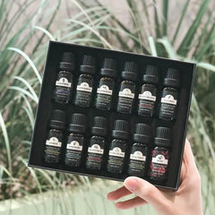 Pure Essential Oils Set of 12 - Buyrouth