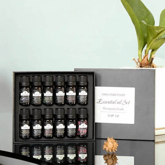 Pure Essential Oils Set of 12 - Buyrouth