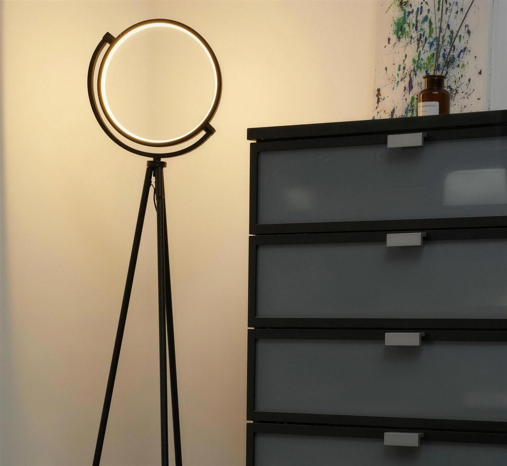 Halo Light Floor Lamp