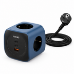 LDNIO 6in1 Power Socket Cube Extension #SE3338