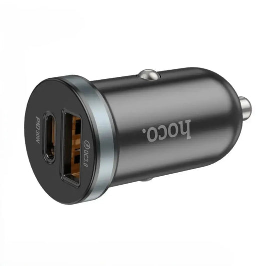 Hoco PD30+QC3.0 Dual Port Car Charger
