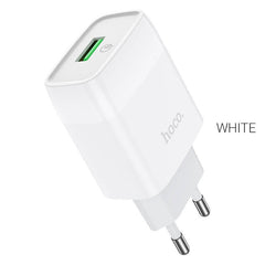 Hoco QC3.0 Single Port Wall Charger #C72Q - Buyrouth