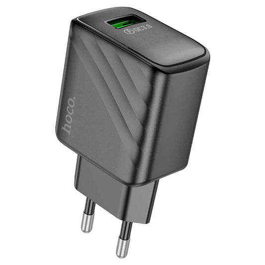 Hoco 18W QC3.0 Single Port Fast Charger #CS21A