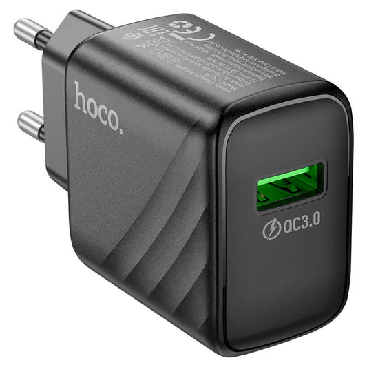Hoco 18W QC3.0 Single Port Fast Charger #CS21A