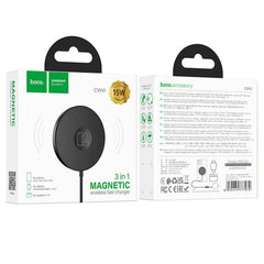 Hoco 3in1 Magnetic Wireless Fast Charger #CW41