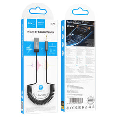 Hoco Car Audio Aux Bluetooth Receiver #E78
