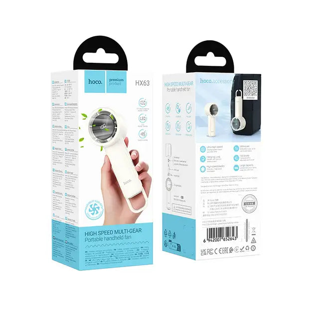 Hoco High Speed Portable Handheld Fan #HX63 – view 5