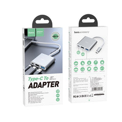 Hoco 3 in 1 USB-C to HDMI Multiport Hub #HB14