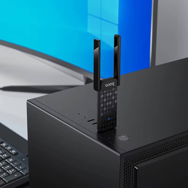 Hoco Dual Band USB Wireless Network Card #HI34 – view 3