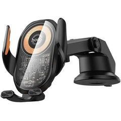 Hoco 15W Wireless Charging Transparent Phone Holder #HW34