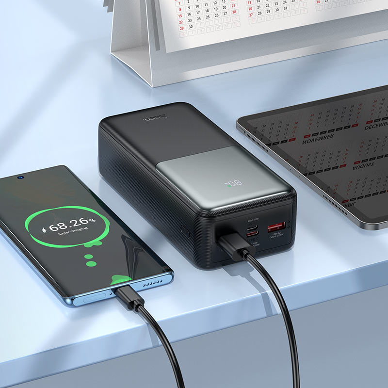 Hoco LED Display Sirui 30000mAh Power Bank #J136B – view 4